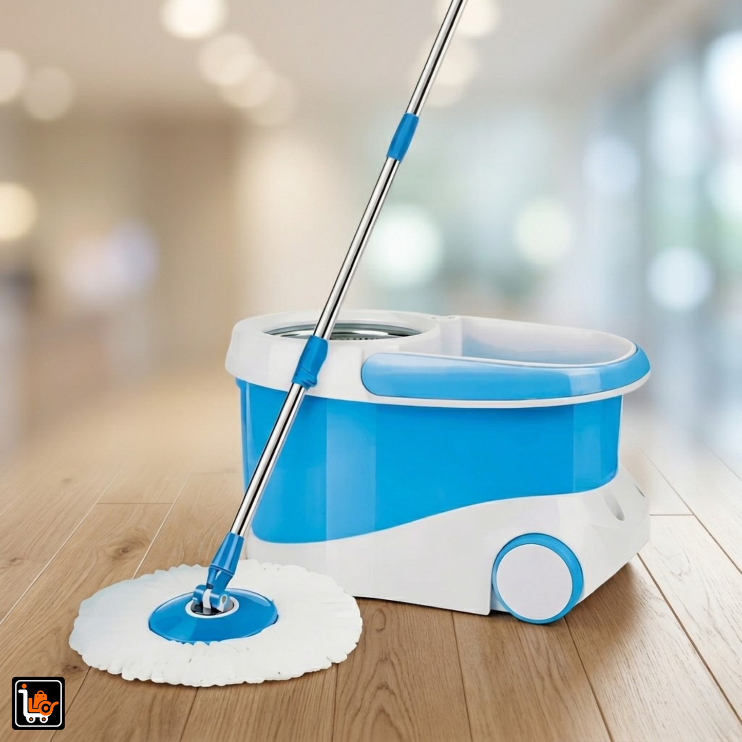 Primo SpinMop Wheeler – Effortless Cleaning, Maximum Convenience