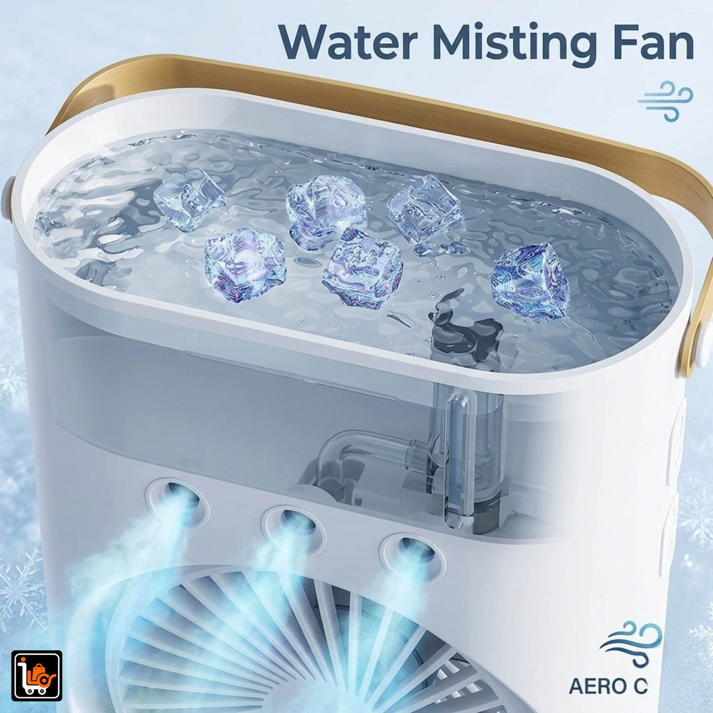 Portable Mini Air Cooler Instant Cooling Anywhere