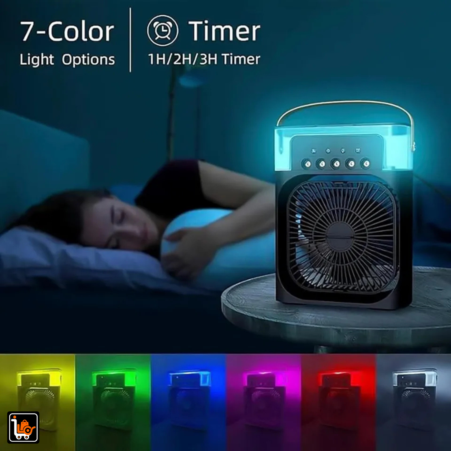 Portable Mini Air Cooler Instant Cooling Anywhere