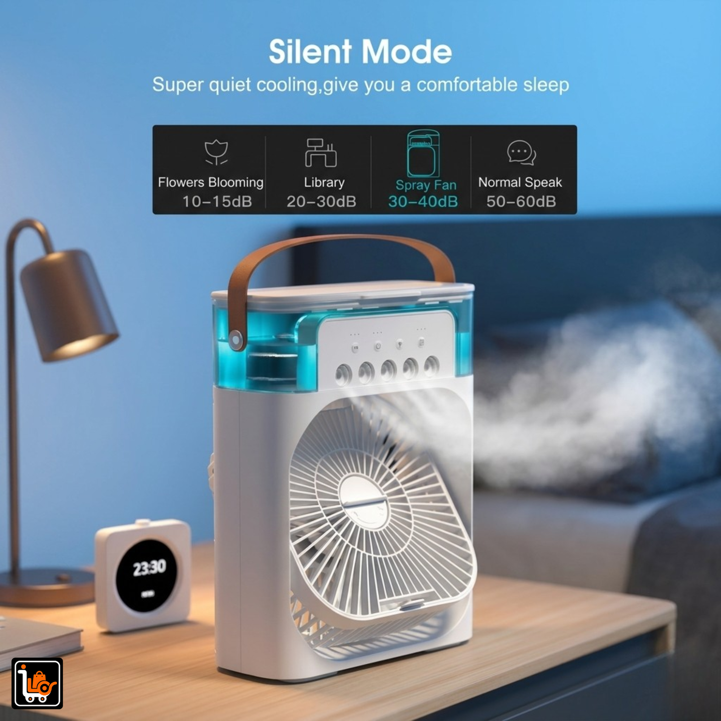 Portable Mini Air Cooler Instant Cooling Anywhere