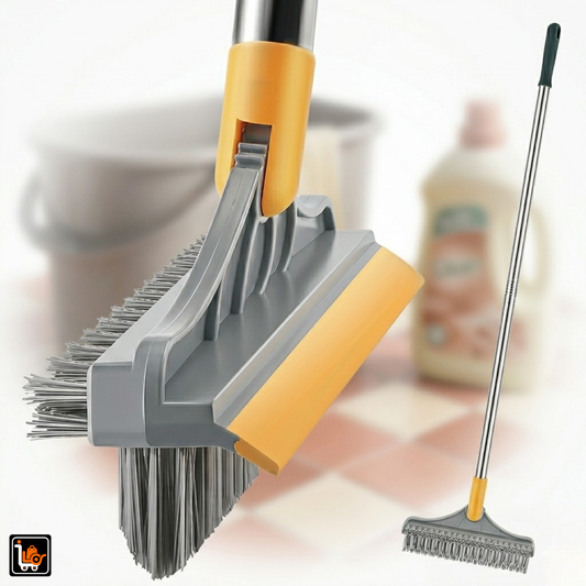 3 in 1 Floor Cleaning Scrubber Wiper & Brush