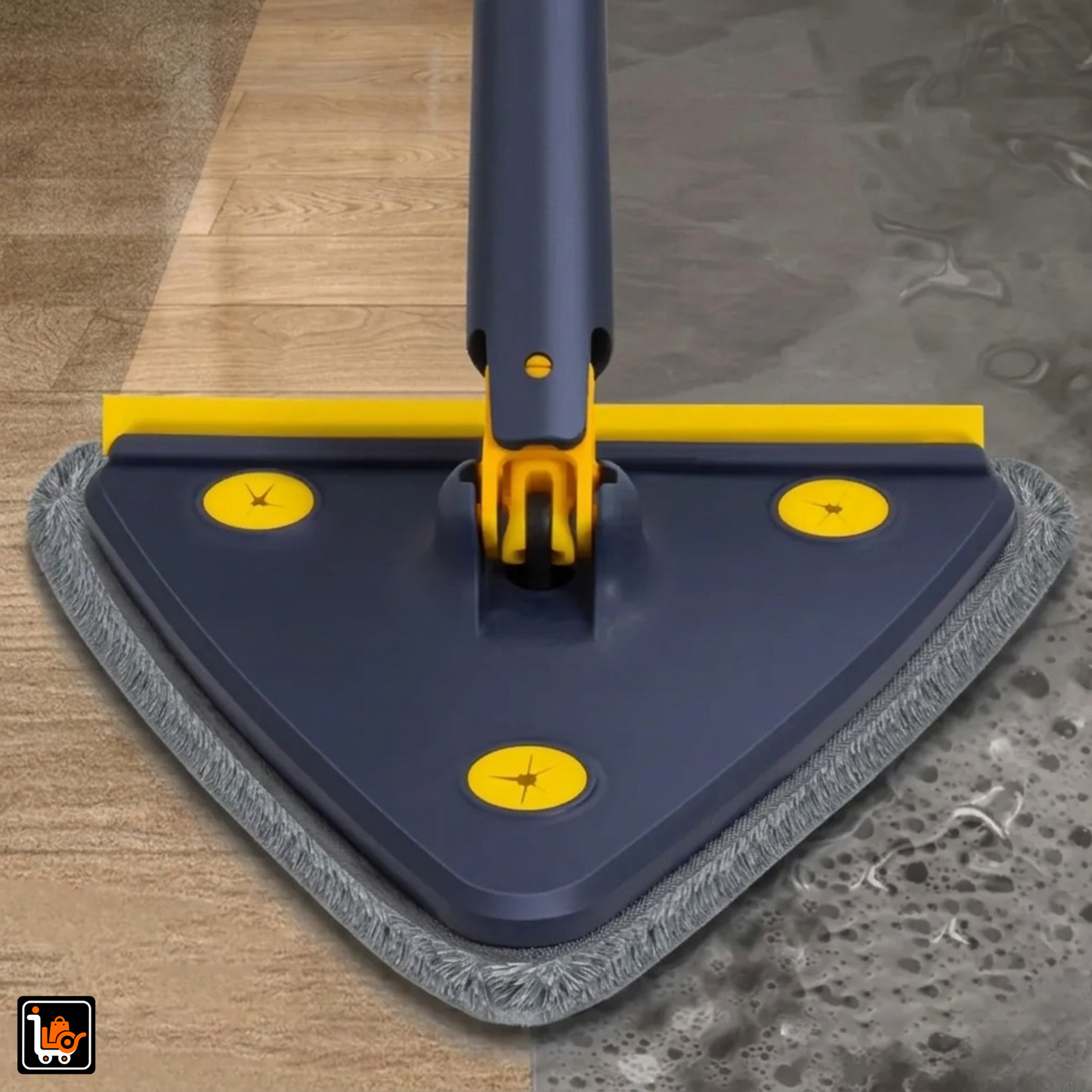 Triangle Twister Mop 360° Rotating Adjustable Cleaning System