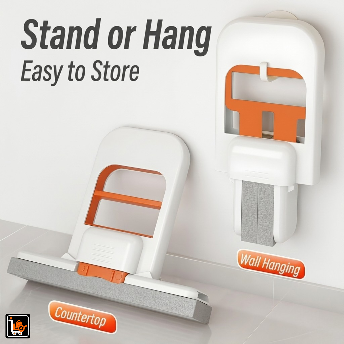 Mini Desktop Self Squeezing Mop Compact Cleaning, Maximum Convenience