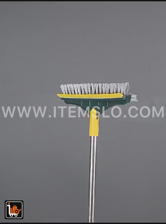 3 in 1 Floor Cleaning Scrubber Wiper & Brush